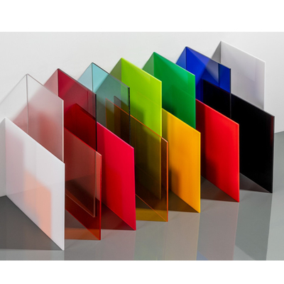 Eco - Friendly 10mm Color Ordinary Cast Acrylic Sheet Factory